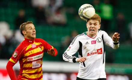 ?Dominik Furman (z prawej) z Legii Warszawa to jeden z najzdolniejszych młodych piłkarzy