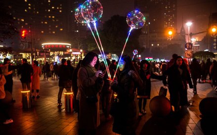 Powitanie Nowego Roku w Szanghaju