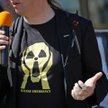 Przeciwko budowie elektrowni atomowej protestowali m.in. mieszkańcy podkoszalińskich Gąsek. W Darłow