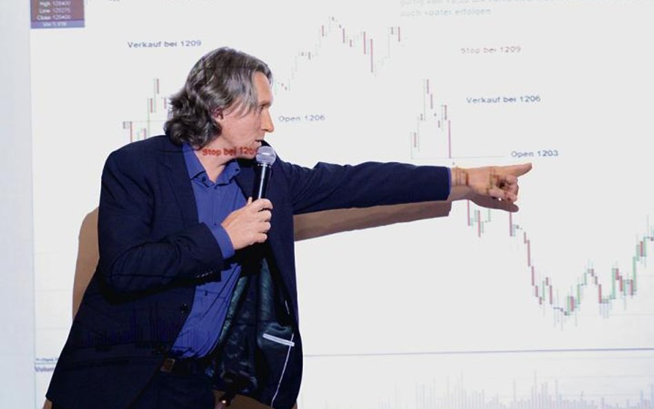 Niemiecki trader Birger Schäfermeier odkrył część swojego warsztatu inwestycyjnego oraz na żywo hand