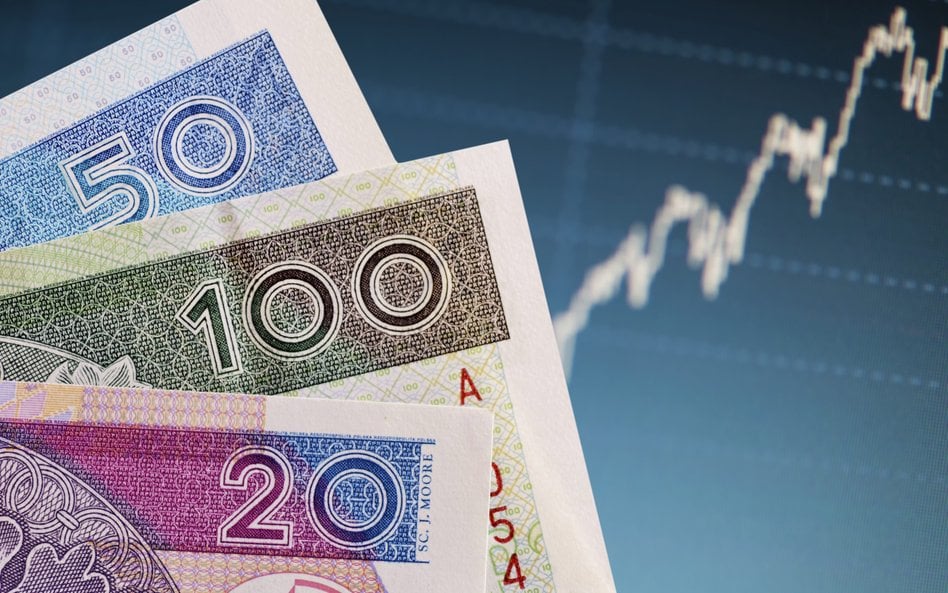 Złoty korzysta ze słabości dolara