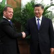 Dmitrij Miedwiediew i Xi Jinping