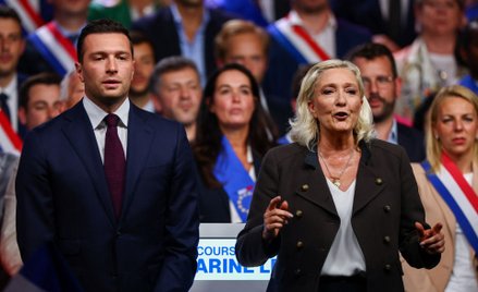 Marine Le Pen i Jordan Bardella