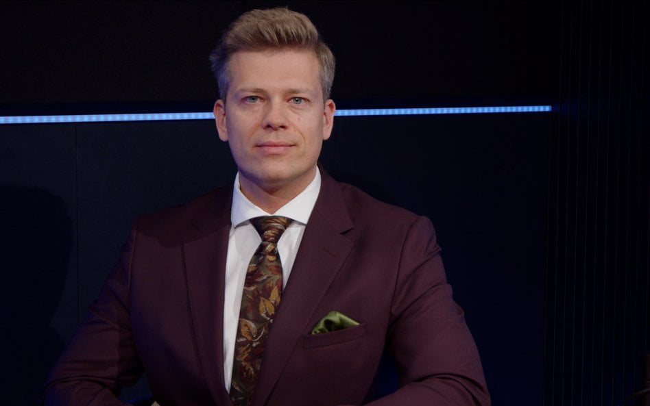 Gościem programu prowadzonego przez Adama Roguskiego (z prawej) był Damian Kaźmierczak, wicprezes i 