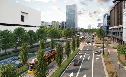 Marszałkowska zostanie przebudowana w ramach projektu Nowe Centrum Warszawy