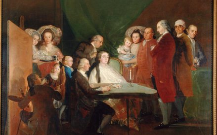 Francisco de Goya, The Family of the Infante Don Luis de Borbón, 1783-4, Oil on canvas, 248 x 328 cm