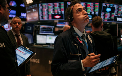 Znów ostre spadki na Wall Street
