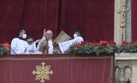 Papież w orędziu na Boże Narodzenie wspomniał o konflikcie na Ukrainie