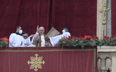 Papież w orędziu na Boże Narodzenie wspomniał o konflikcie na Ukrainie