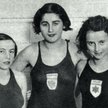 Rekordzistki Polski w pływackiej sztafecie 3x100 m – Lidia Pastor, Fanny Kandel, Gertruda Dawidowicz