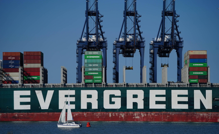 Statek Evergreen - zdjęcie ilustrujące