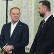 Premier Donald Tusk i wicepremier, minister obrony narodowej Władysław Kosiniak-Kamysz