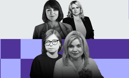 Dorota Łoboda, posłanka Koalicji Obywatelskiej, Magdalena Lisewska z „Nowej Ery” i  Judyta Rudnicka,