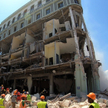 Wybuch poważnie uszkodził budynek hotelu w centrum Hawany, stolicy Kuby