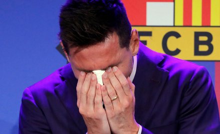 Leo Messi nie wstydzi się łez