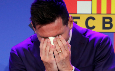 Leo Messi nie wstydzi się łez