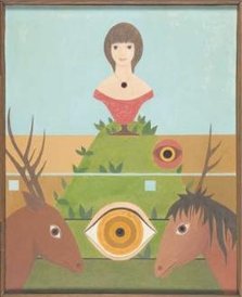 Kazimierz Mikulski tworzył w duchu surrealizmu.