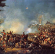 Obraz Battle of Waterloo (Bitwa pod Waterloo) namalowany przez Williama Sadlera