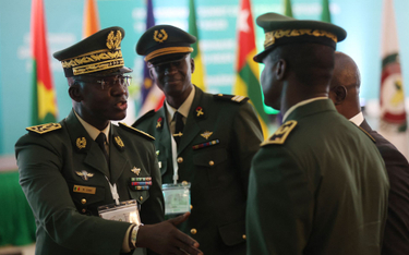 Wojskowi z Senegalu w czasie szczytu ECOWAS
