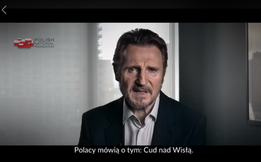 Rocznica Bitwy Warszawskiej. Liam Neeson w spocie PFN