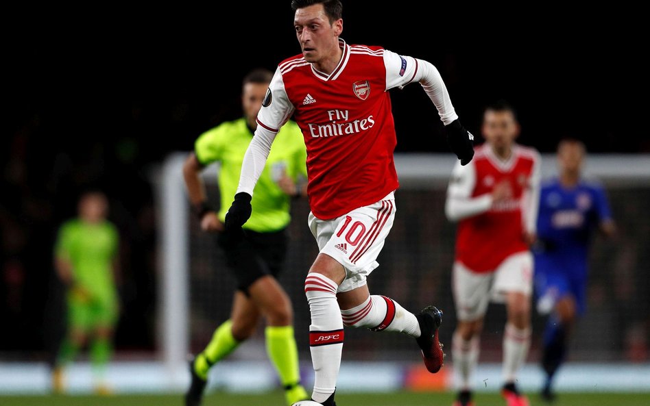Mesut Oezil ostatni raz dla Arsenalu zagrał w marcu A