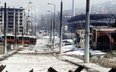 Centrum Sarajewa w marcu 1996 roku