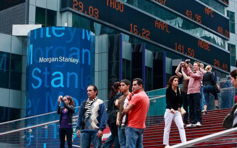 Morgan Stanley znowu ze stratą