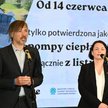 Konferencja prasowa w MKiŚ. Prezes NFOŚiGW Dorota Zawadzka-Stępniak oraz wiceminister klimatu i środ