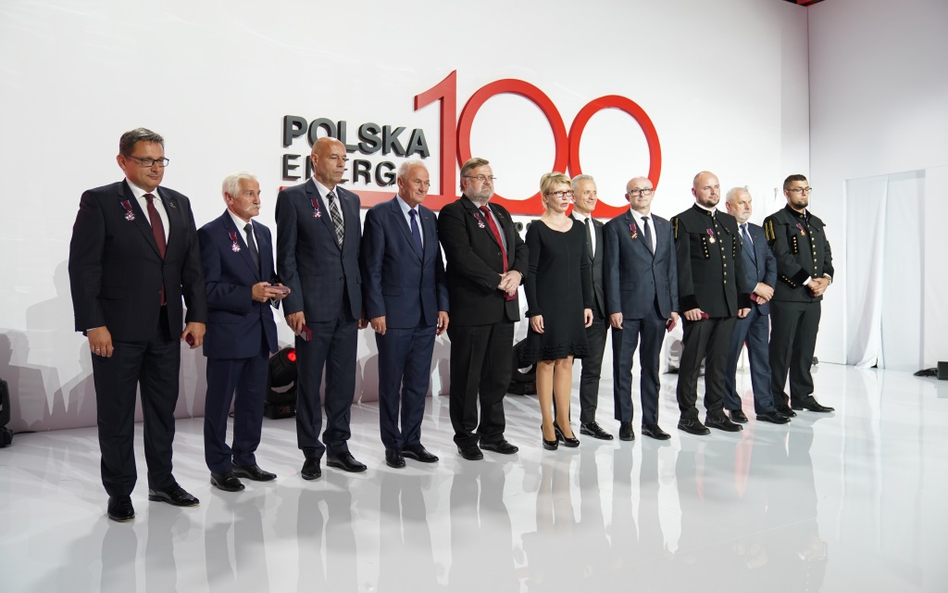 Pracownicy sektorów energii uhonorowani