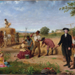 „Waszyngton jako farmer w Mount Vernon”, obraz Juniusa Brutusa Stearnsa z 1851 r.