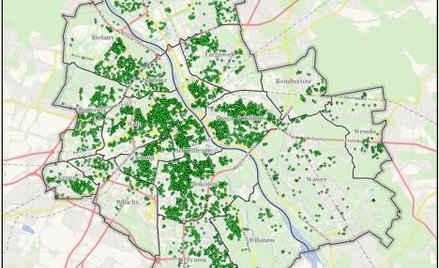 Tam chcą mieszkać warszawiacy