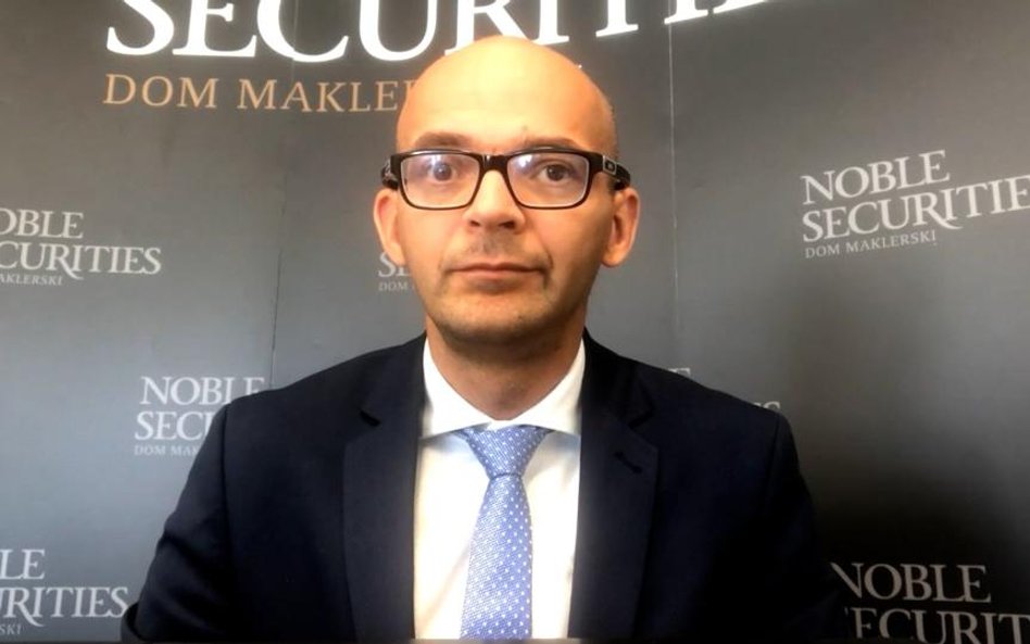 Sobiesław Kozłowski, dyrektor Departamentu Analiz i Doradztwa Noble Securities