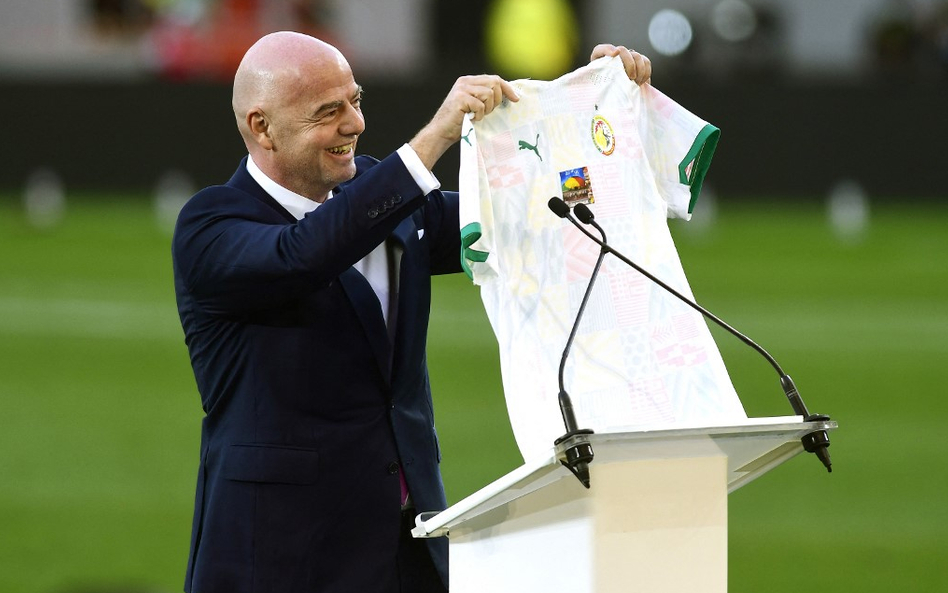 Przewodniczący FIFA Gianni Infantino