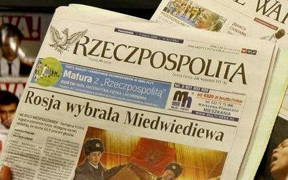 Dobre półrocze "Rzeczpospolitej": rośnie sprzedaż i cytowania