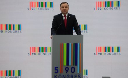 Prezydent Andrzej Duda otworzył trzeci Kongres 590.