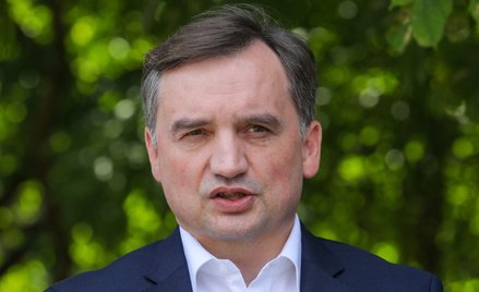 Minister sprawiedliwości, Prokurator Generalny Zbigniew Ziobro na konferencji prasowej Suwerennej Po