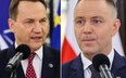 Radosław Sikorski i Karol Nawrocki