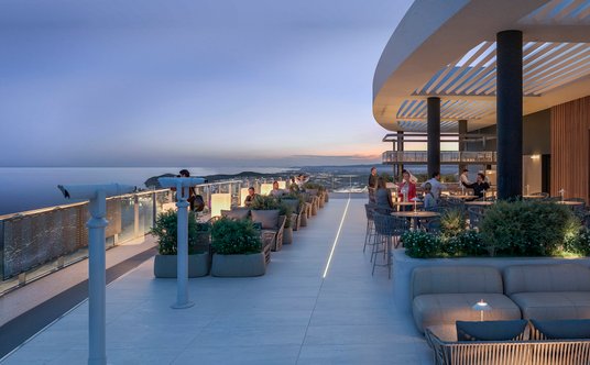 TM Tower by TM Grupo Inmobiliario w Benidormie, Hiszpania