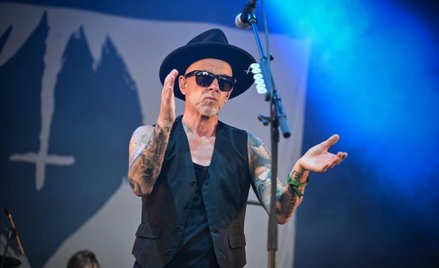 Adam "Nergal" Darski podczas gali muzyki rozrywkowej i jazzowej Fryderyk Festiwal 2023