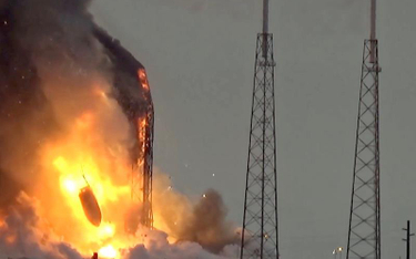 Wybuch rakiety przed startem na kilka miesięcy zablokował loty SpaceX