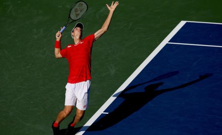 US Open: Hubert Hurkacz jest w drugiej rundzie