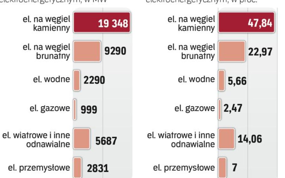 Węgiel ma pozostać dominującym paliwem