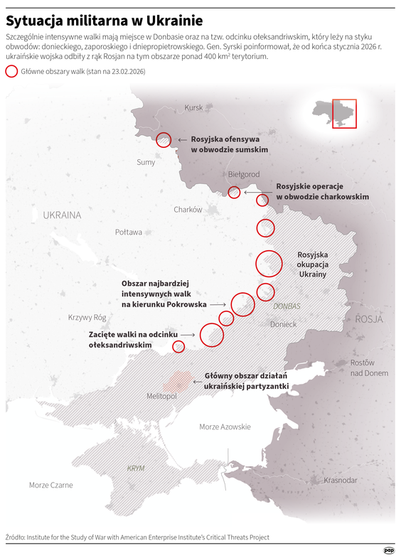 W ciągu czterech lat, jakie upłynęły od początku pełnoskalowej wojny na Ukrainie, charakter działań 