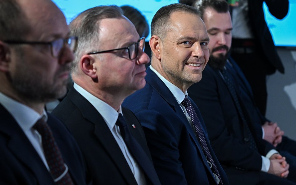 Prezydent RP Karol Nawrocki oraz były prezydent Andrzej Duda