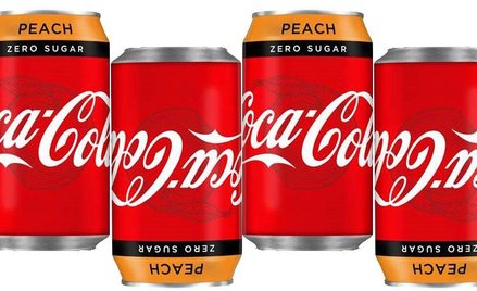 Nowy smak Coca-Coli: dietetyczna brzoskwinia