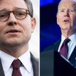 Mike Johnson i Joe Biden