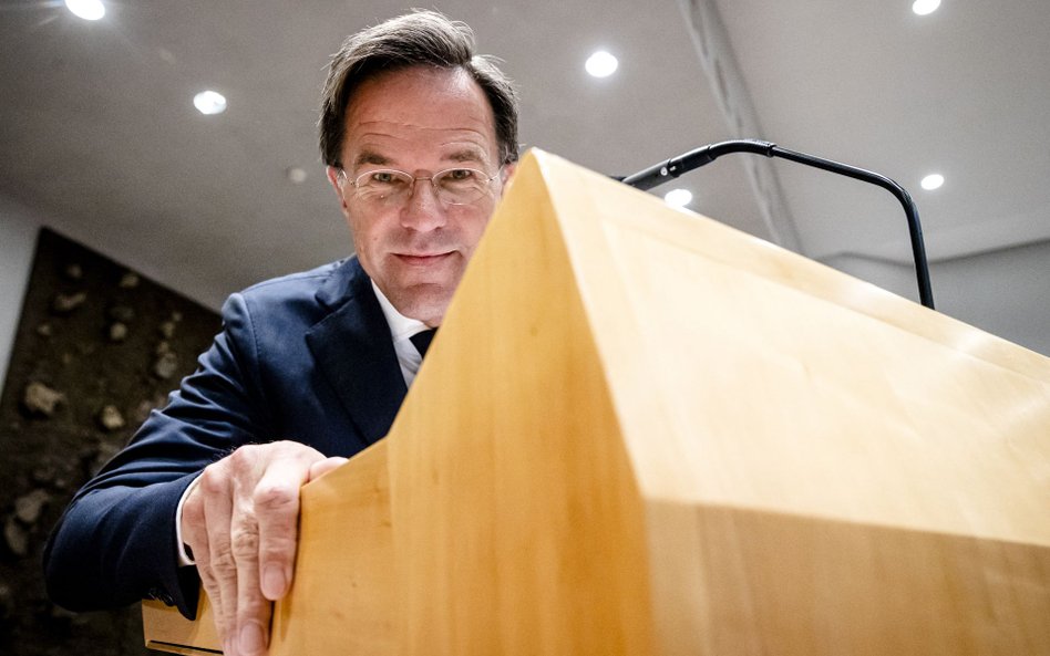 Mark Rutte, premier Holandii