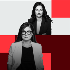 Marzena Tabor-Olszewska, zastępczyni redaktora naczelnego oraz Ewa Szadkowska, szefowa działu Prawo 