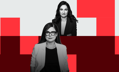 Marzena Tabor-Olszewska, zastępczyni redaktora naczelnego oraz Ewa Szadkowska, szefowa działu Prawo 