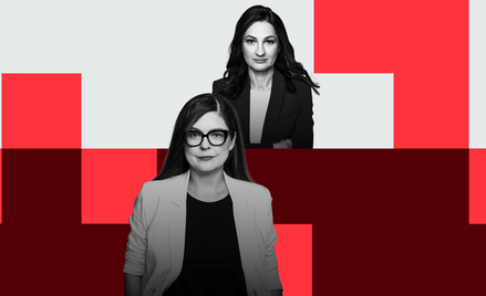 Marzena Tabor-Olszewska, zastępczyni redaktora naczelnego oraz Ewa Szadkowska, szefowa działu Prawo 